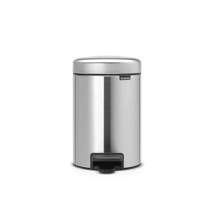 Кош за смет с педал Brabantia NewIcon 3L, Matt Steel - Image 2