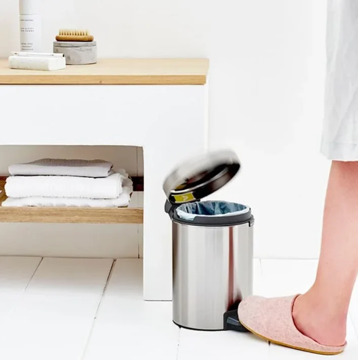 Кош за смет с педал Brabantia NewIcon 3L, Matt Steel - Image 7