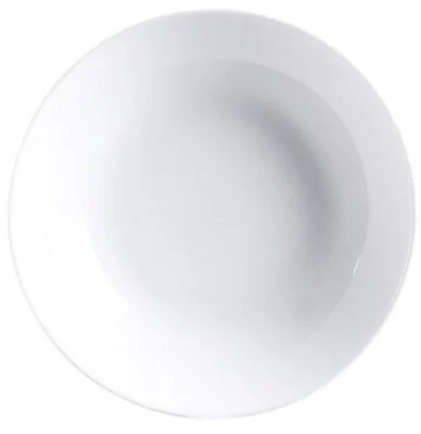 Чиния дълбока 20см, бяла, 1бр, опал - Luminarc Diwali D6907