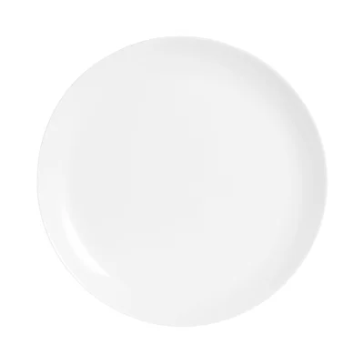 Порционна чиния 25см, бяла, 1бр, опал -Luminarc Diwali D6905