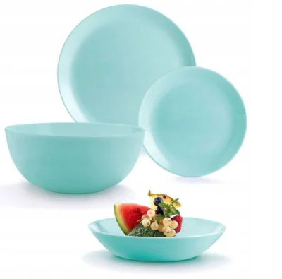 Сервиз за хранене Luminarc Diwali Turquoise, 19 части