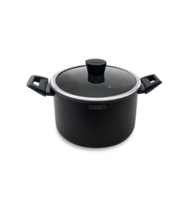 Тенджера Brio Black Stone 5L, 22см