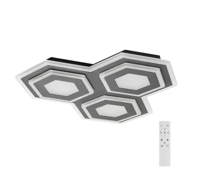 LED Димируем плафон LED/72W/230V 3000/6000K 41,5x41,5 см + дистанционно управление