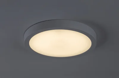 Външна LED таванна лампа Shaun Plus – 30 W, 4000 K, 3000 lm, IP44, Ø30 см, бяла