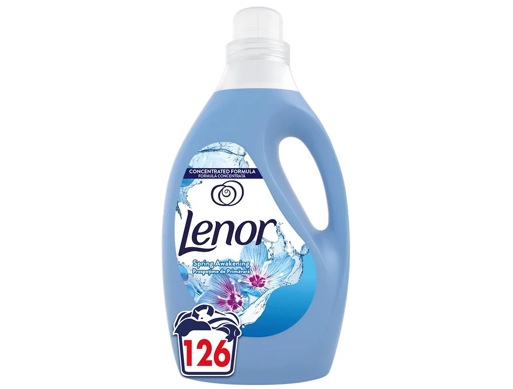 Омекотител, 126 пранета, LENOR SPRING AWAKENING, 2 650 ml